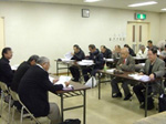 会議の模様