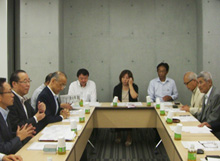 公明党議員との意見交換1